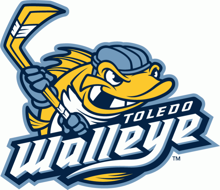 toledo walleye 2009-pres primary logo iron on transfers for T-shirts